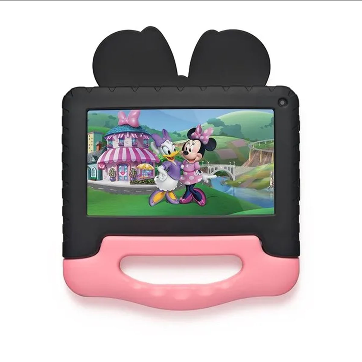 Tablet-Infantil-Minnie-com-Controle-Parental-4GB-RAM---64GB---Tela-7-polegadas---Case---Wi-fi---Android-13---Quad-Core-Multi---NB414