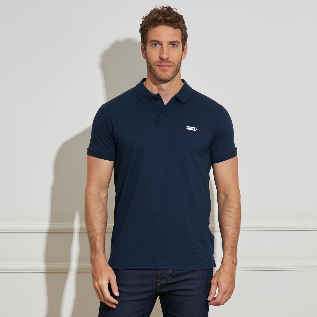 Camisa-Polo-Masculina-Piquet-Marinho-Fatal-