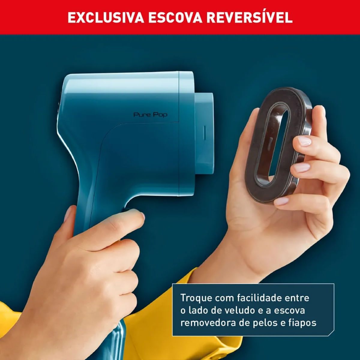 Vaporizador de Roupas Arno Pure Pop Azul | Montreal Moda e Casa