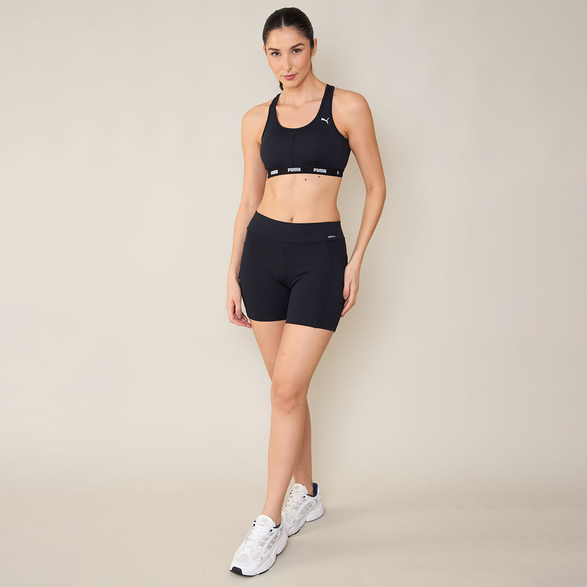 Top Esportivo com Elástico Preto Puma | Montreal Moda e Casa